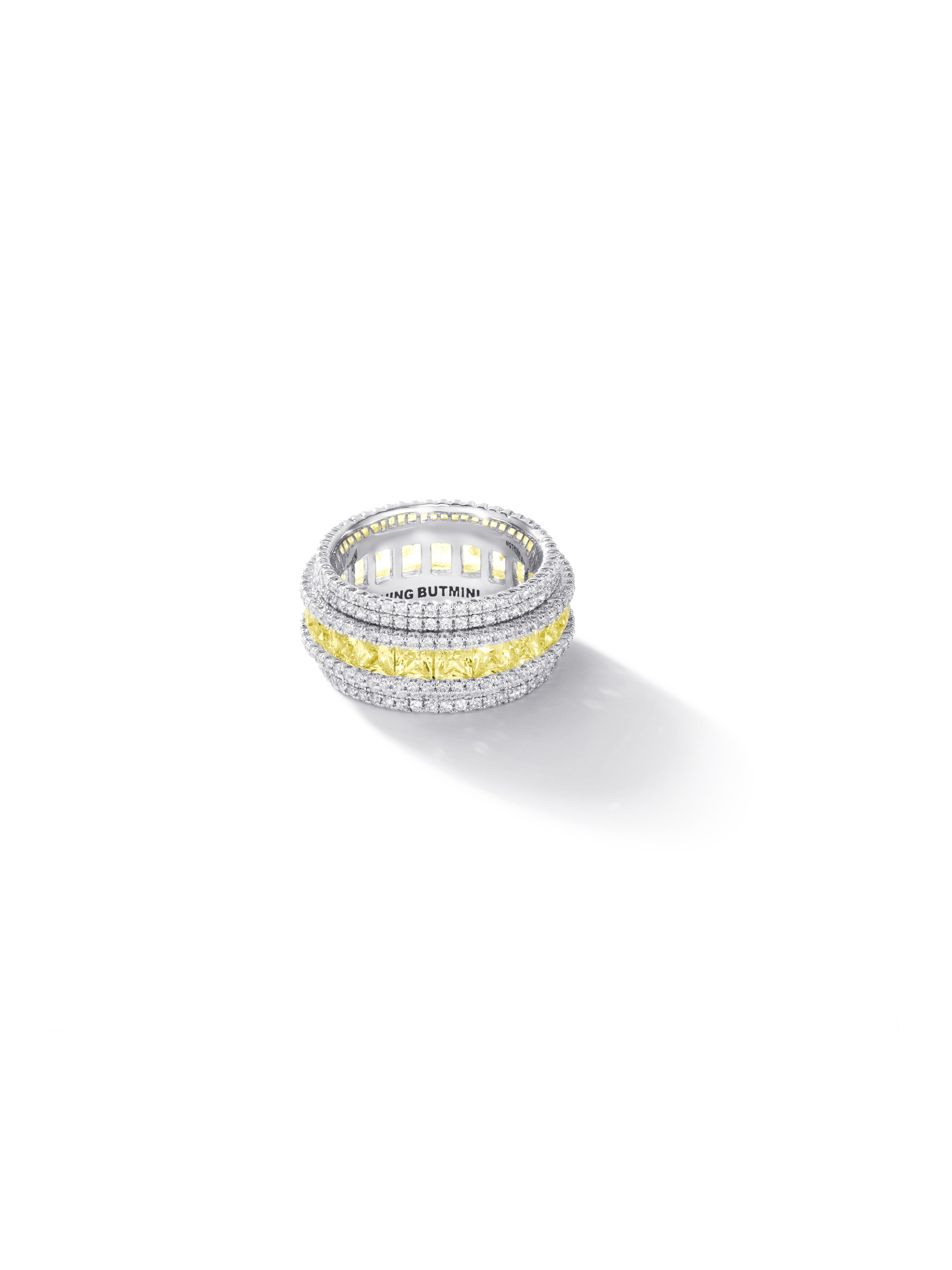 Pave Shine "Star-ring" Light Yellow