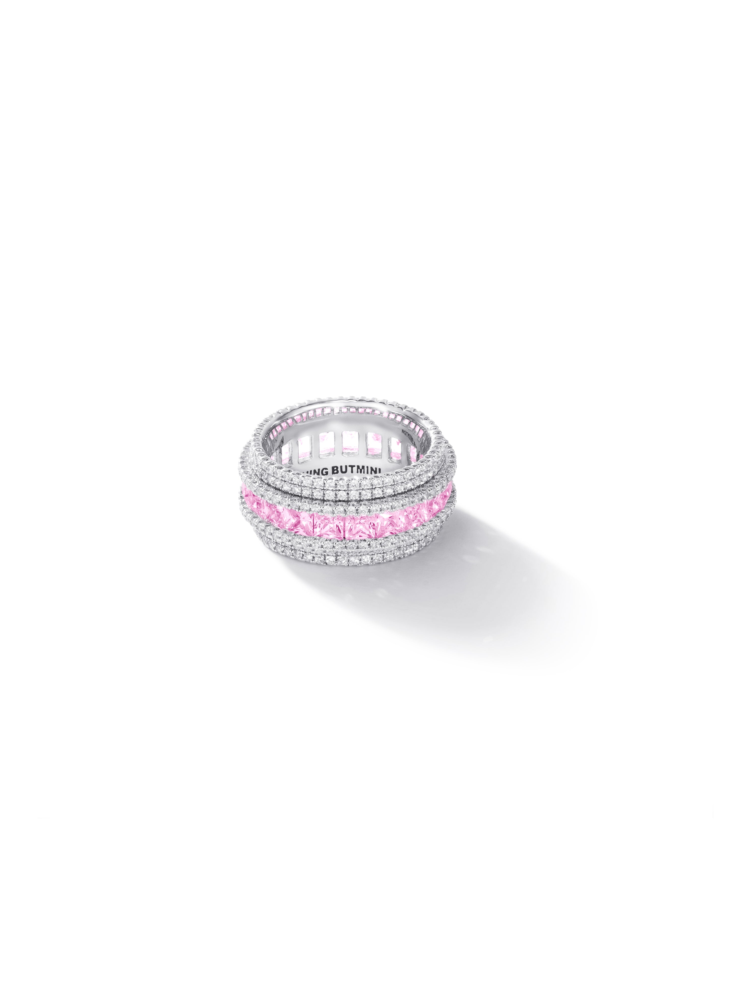 Pave Shine "Star-ring" Fairy Pink