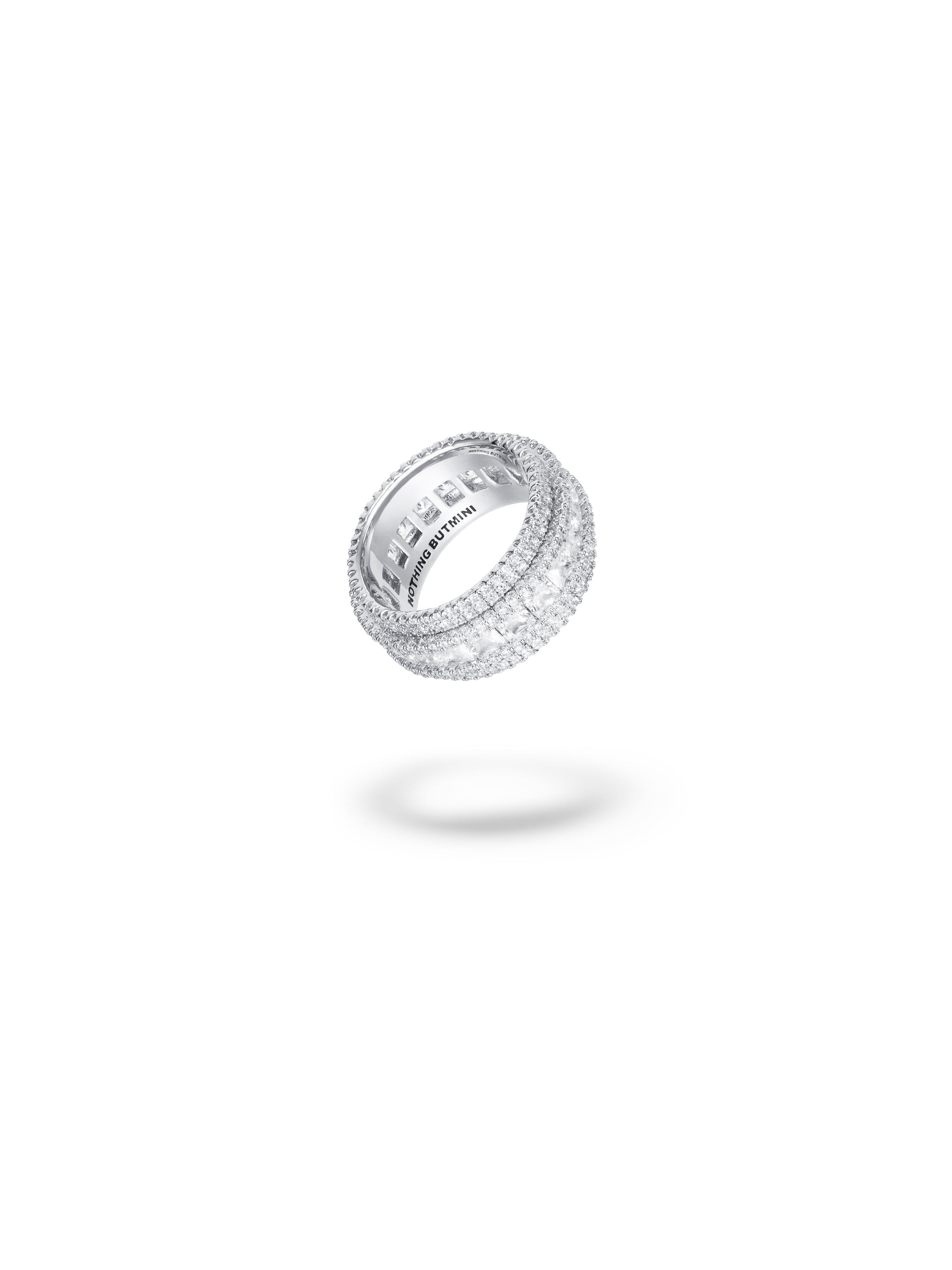 Pave Shine "Star-ring" Crystal Clear