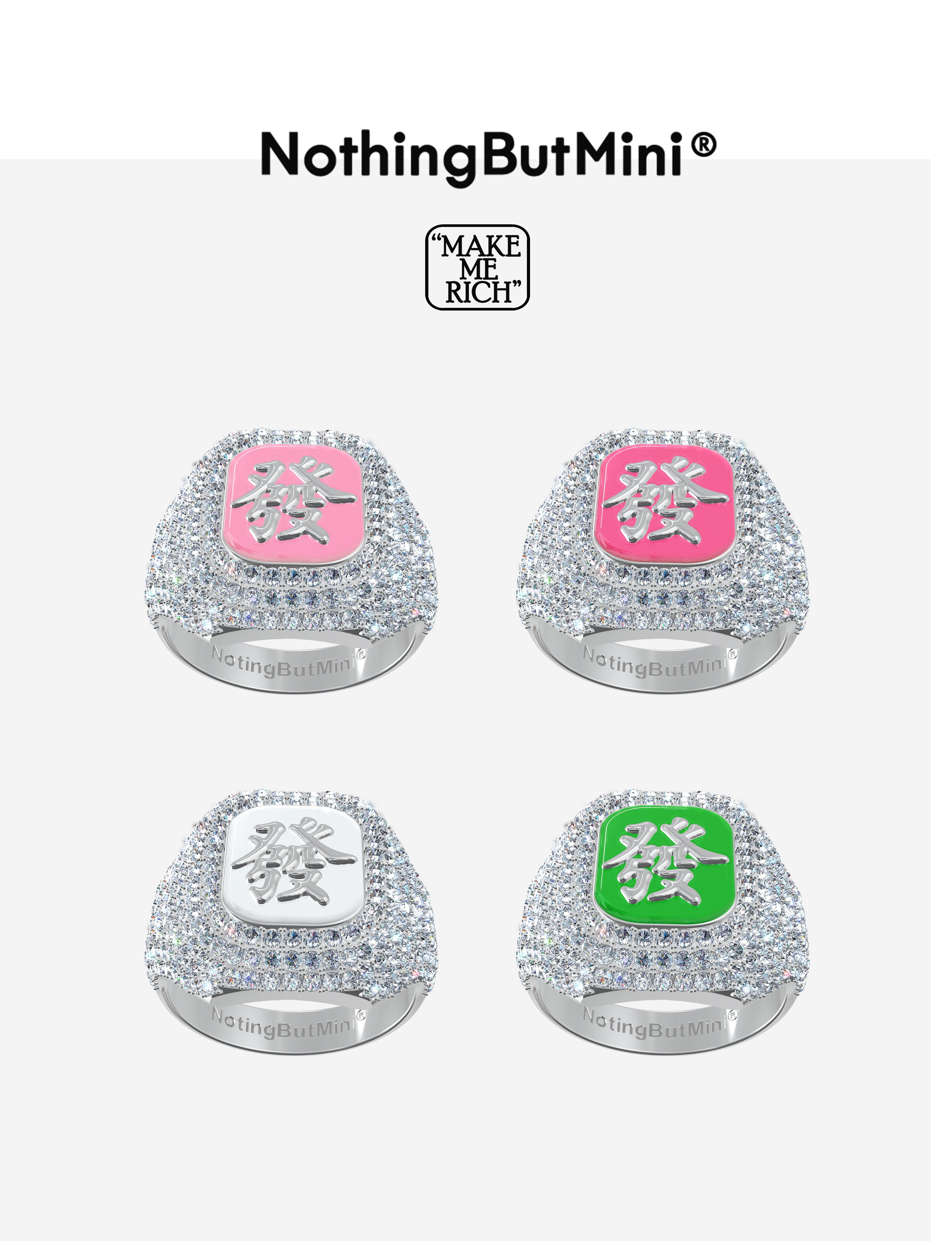 Nothingbutmini "make me rich" series is now available.