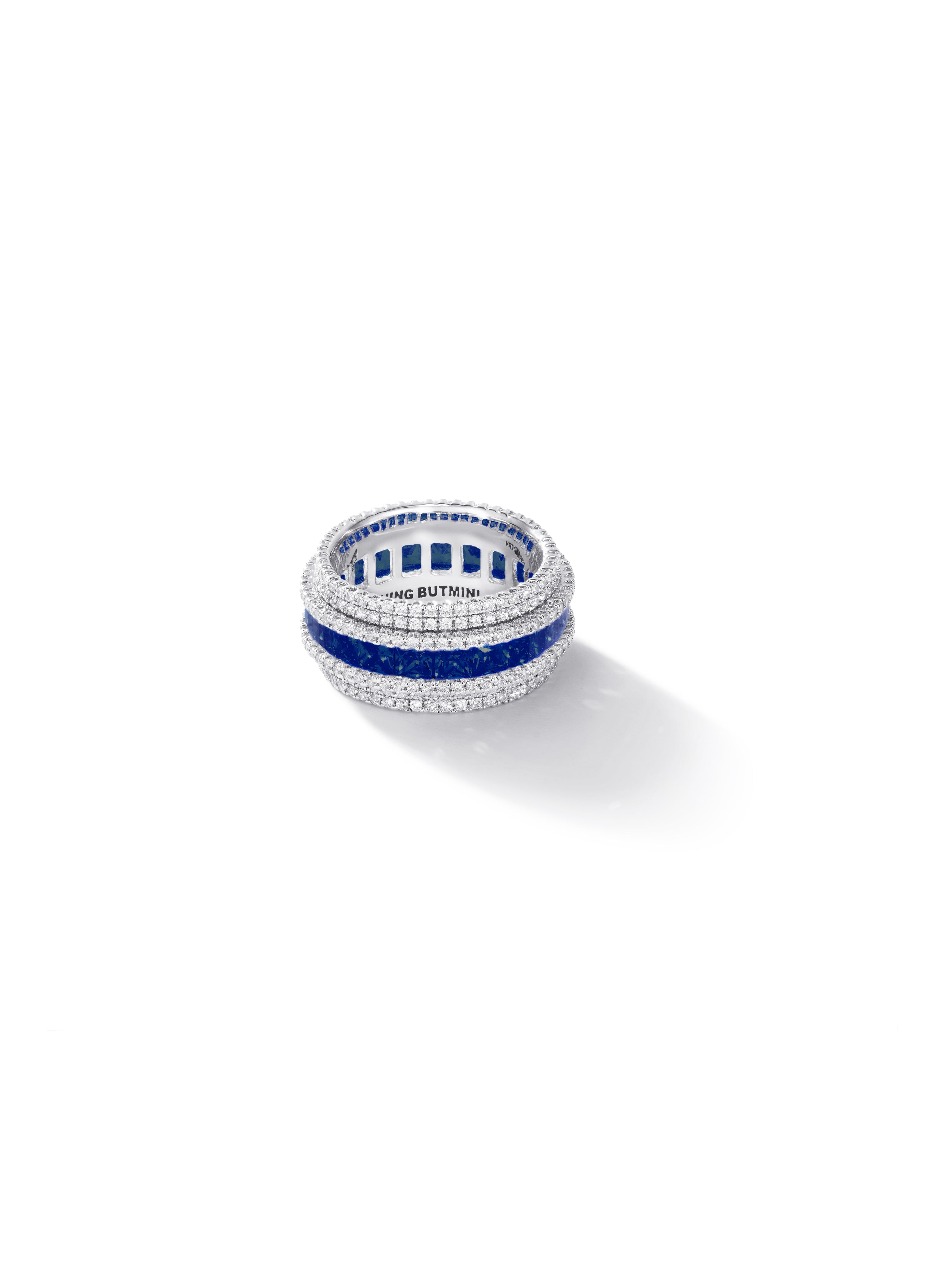 Pave Shine "Star-ring" Rhine Blue