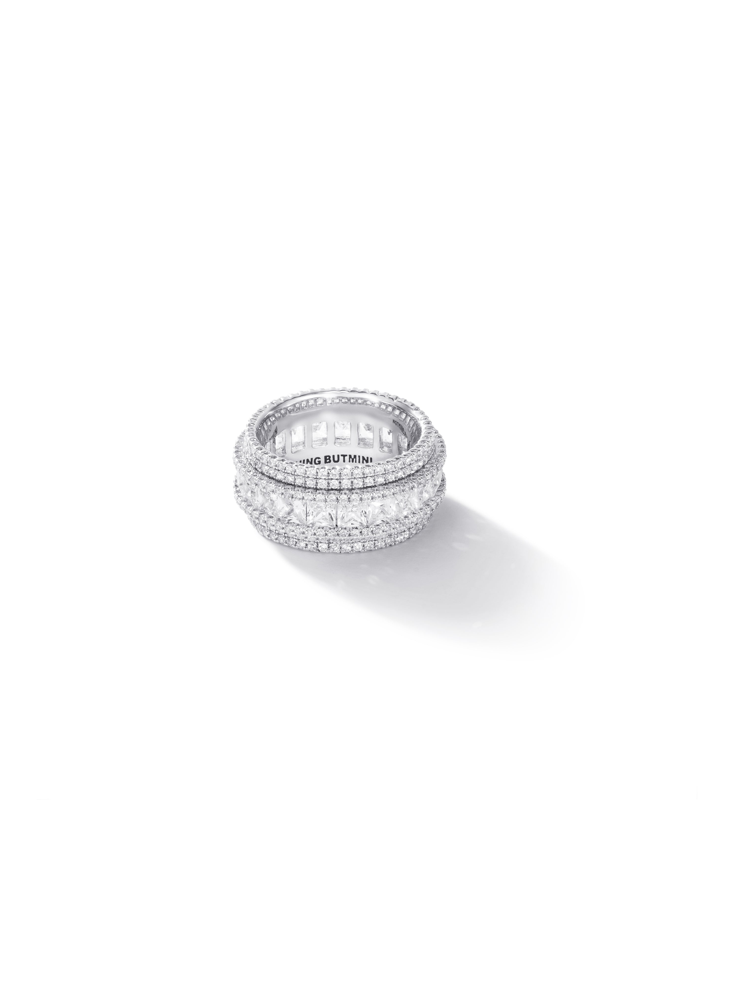 Pave Shine "Star-ring" Crystal Clear