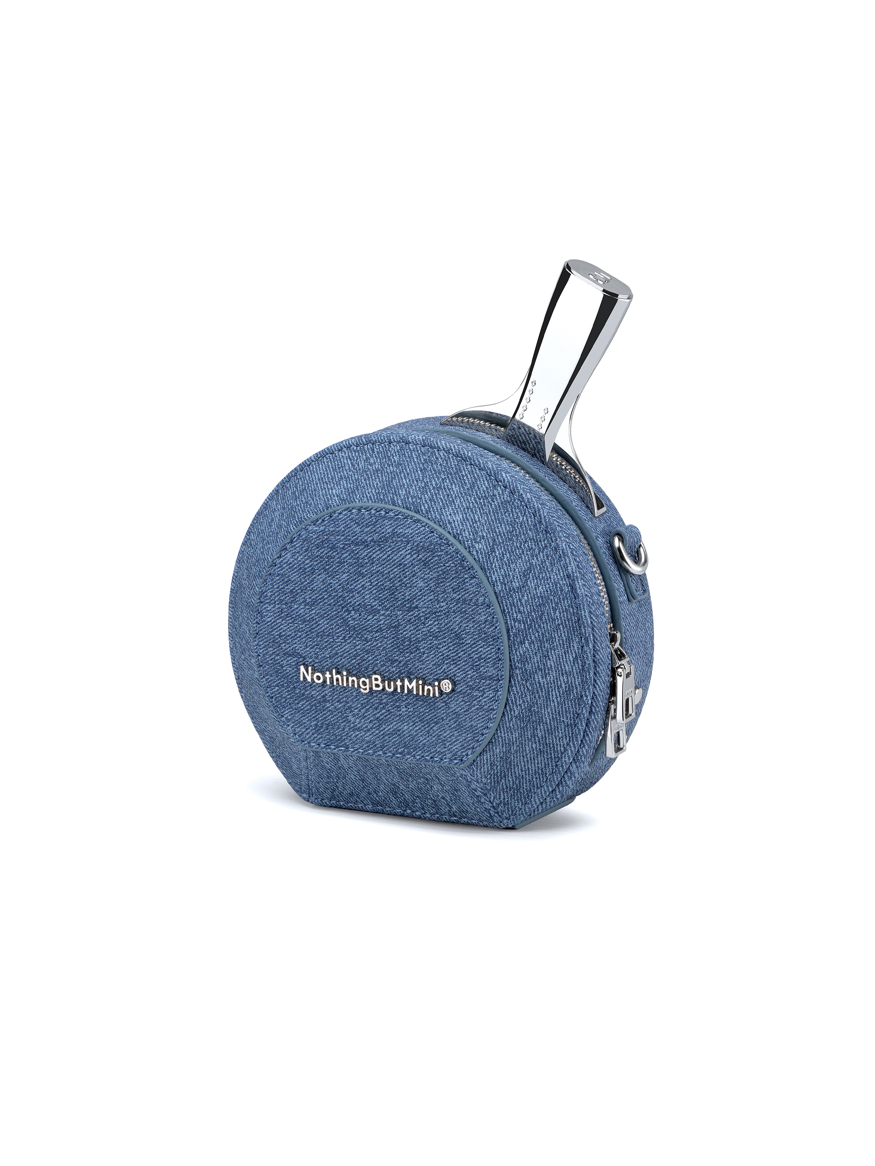 sobershy×nothingbutmini mini racket bag(Denim）