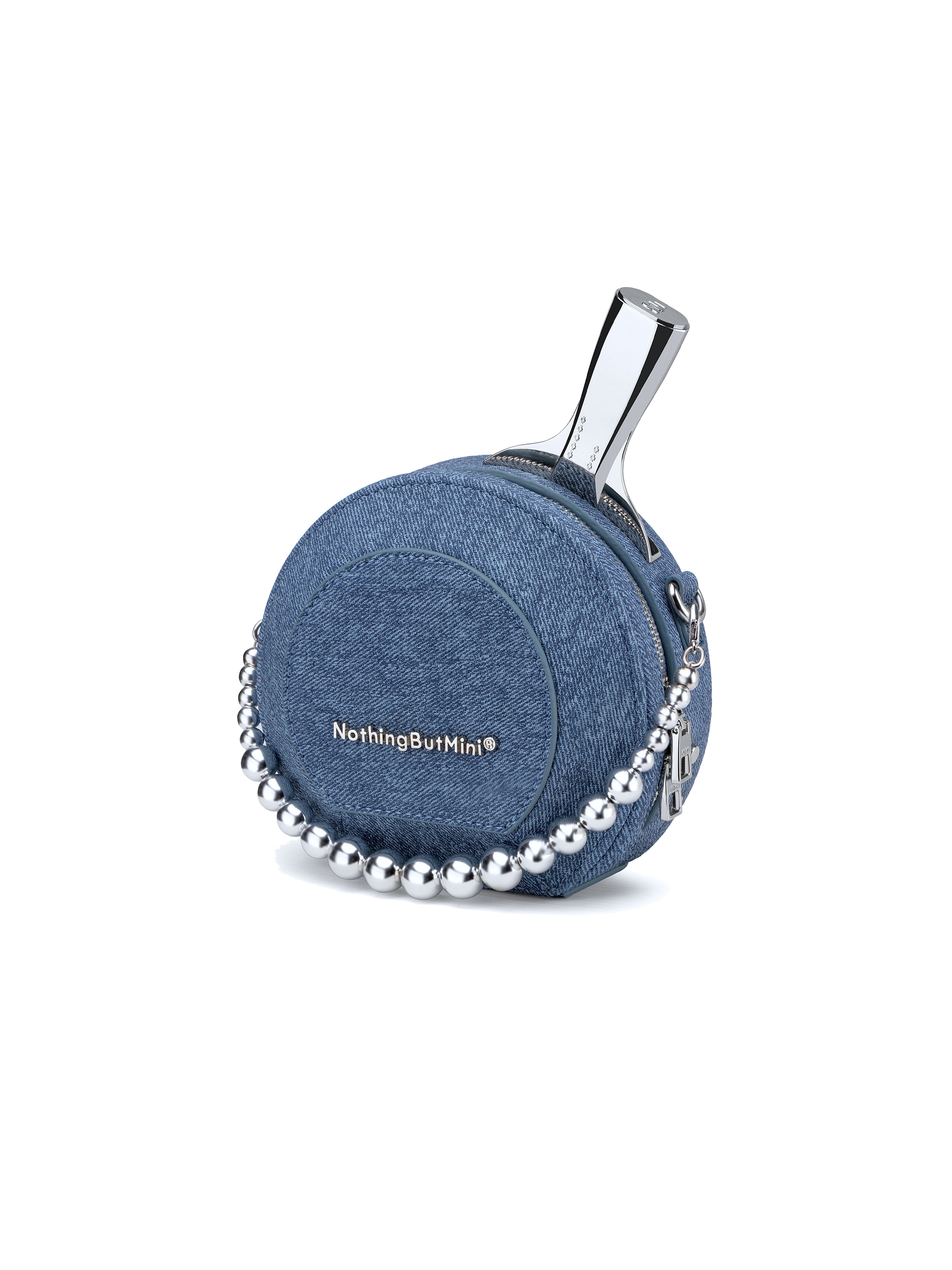 sobershy×nothingbutmini mini racket bag(Denim）