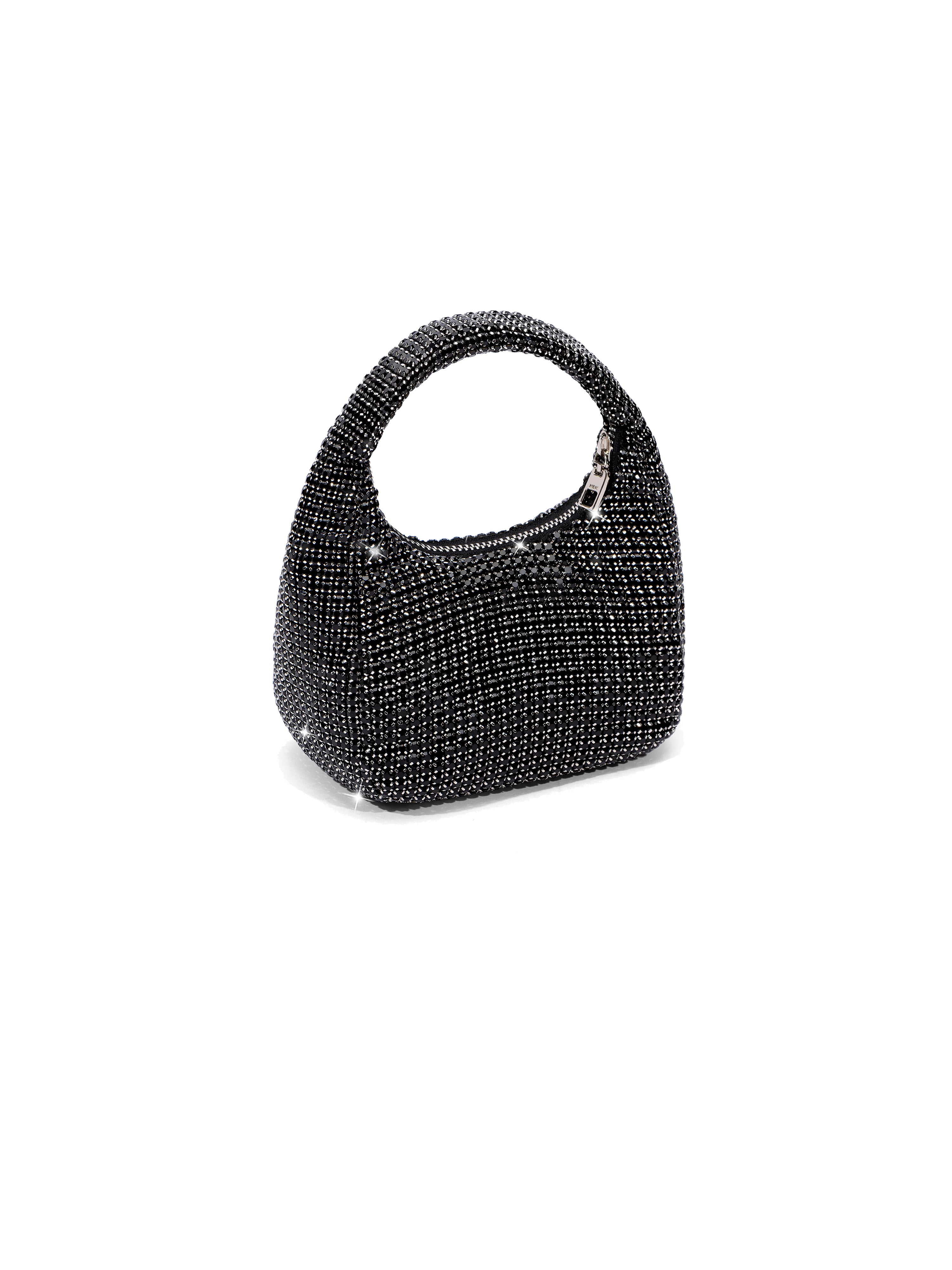 NBM crystal mini HOBO handbag (Crystal Black)