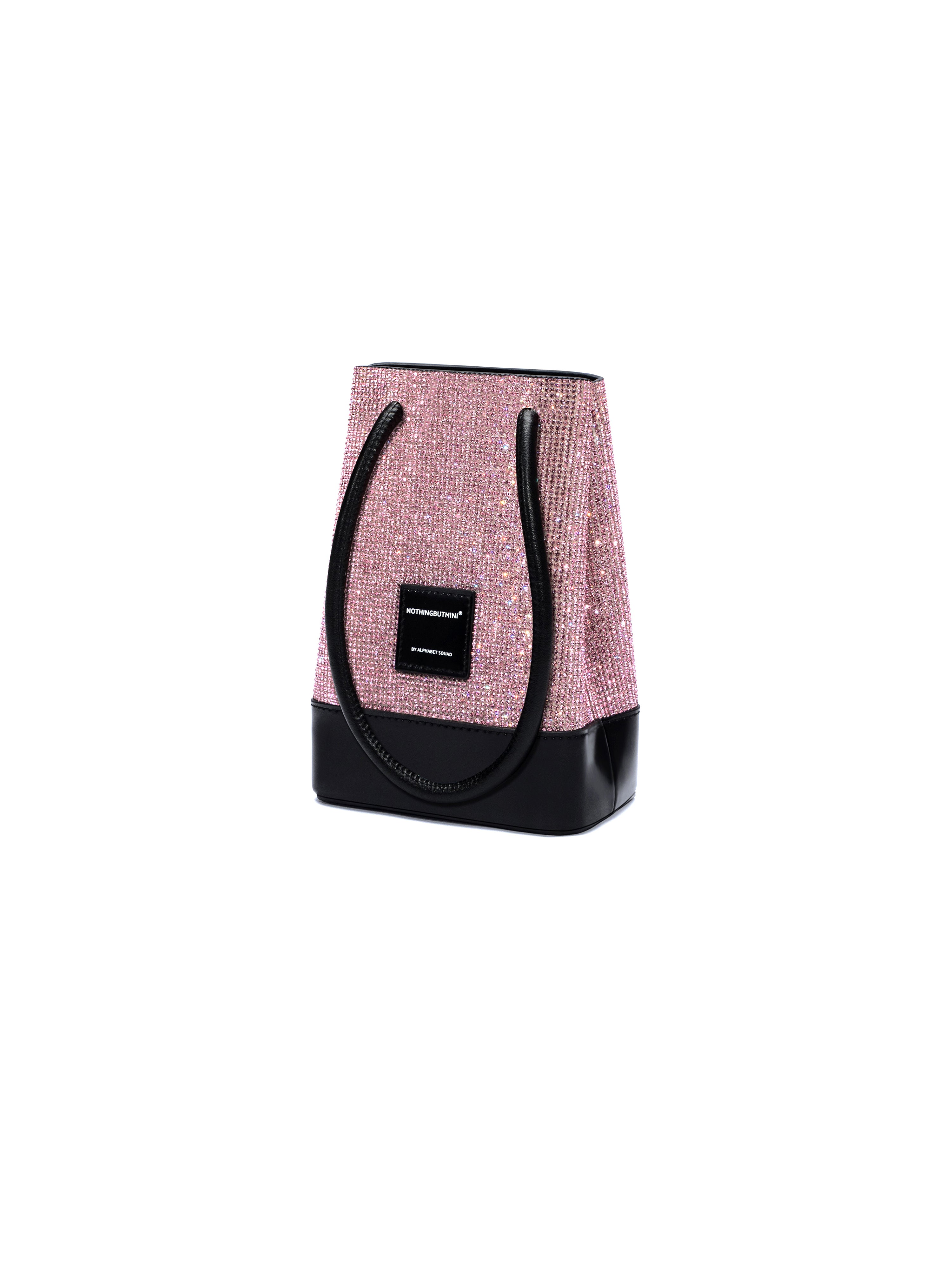 NBM 1218 crystal handbag (Barbie Powder)