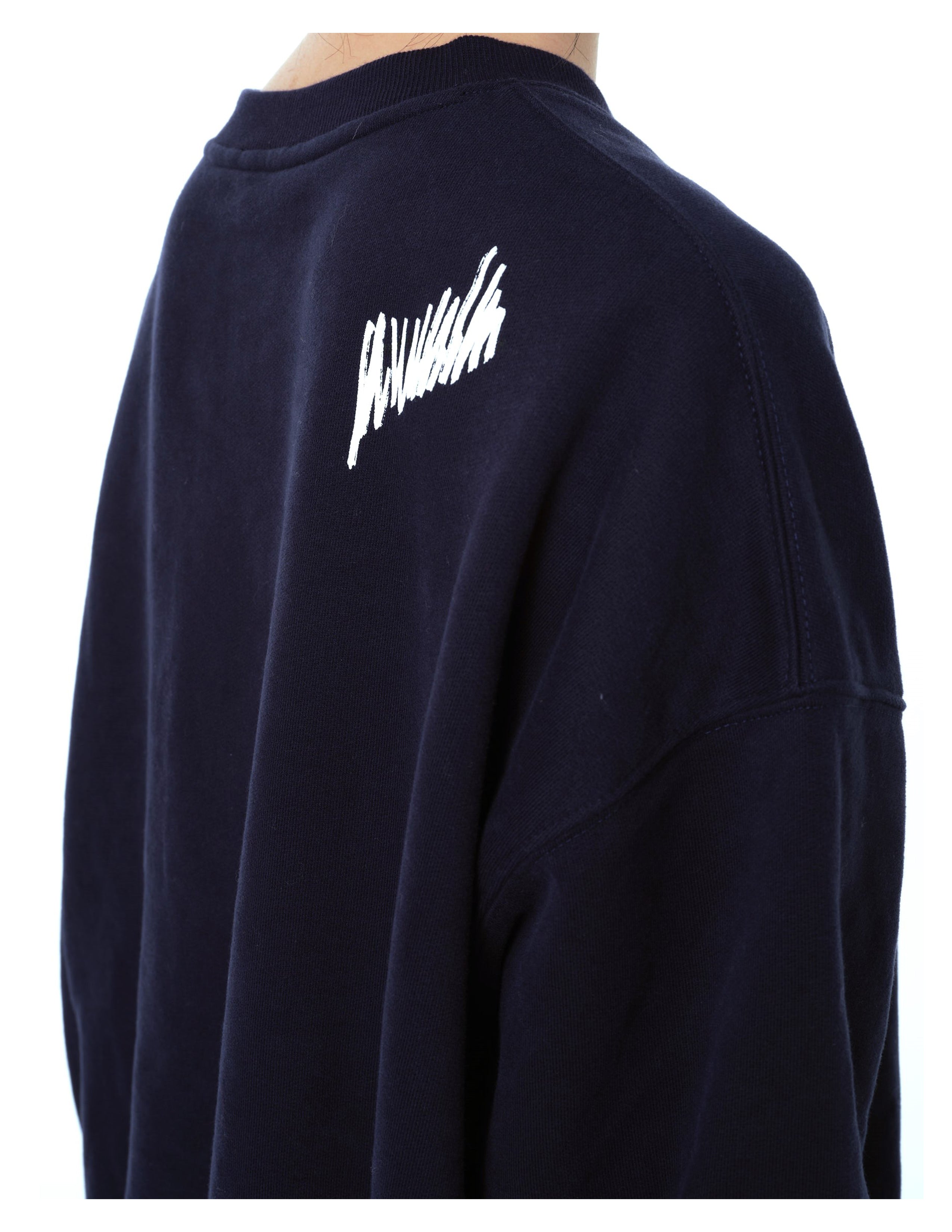 ASQUAD®×NBM rabbit metal earphone 3D printing sweater Blue (Powder accessories)