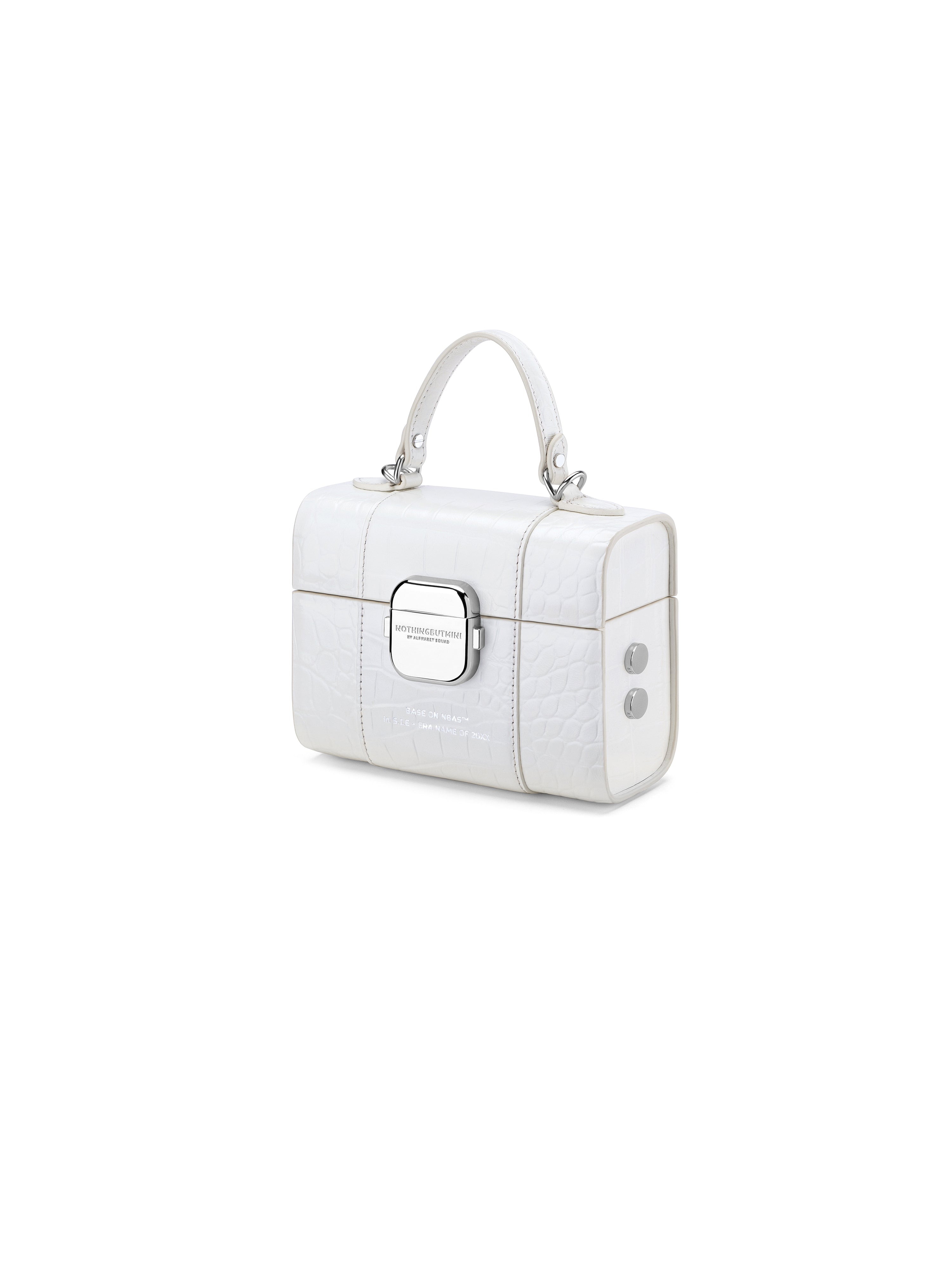NBM 1511 camera lock package（Crocodile White Silvery)