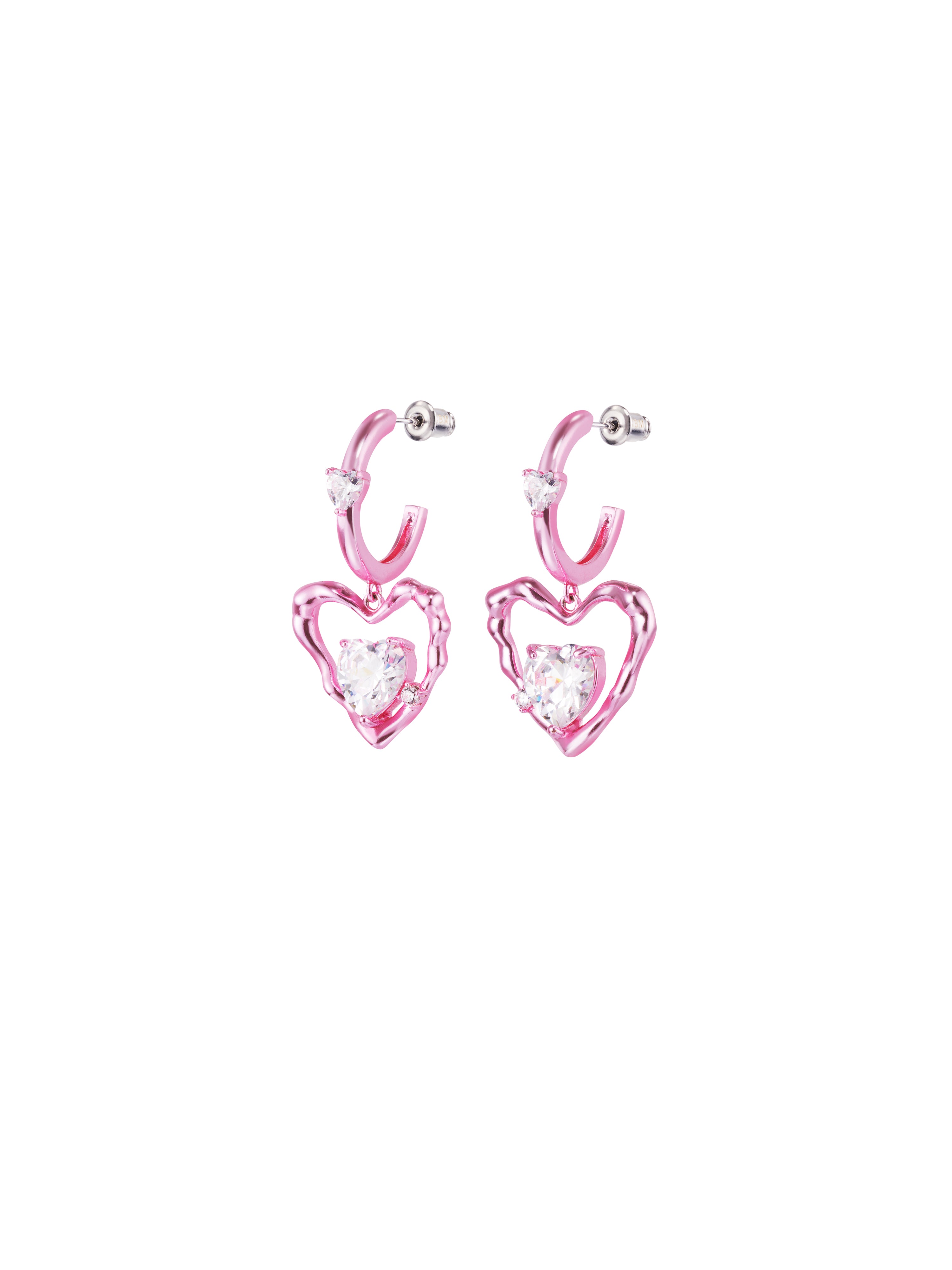 NBM 2024 Love Lava Earrings（Metal Powder）