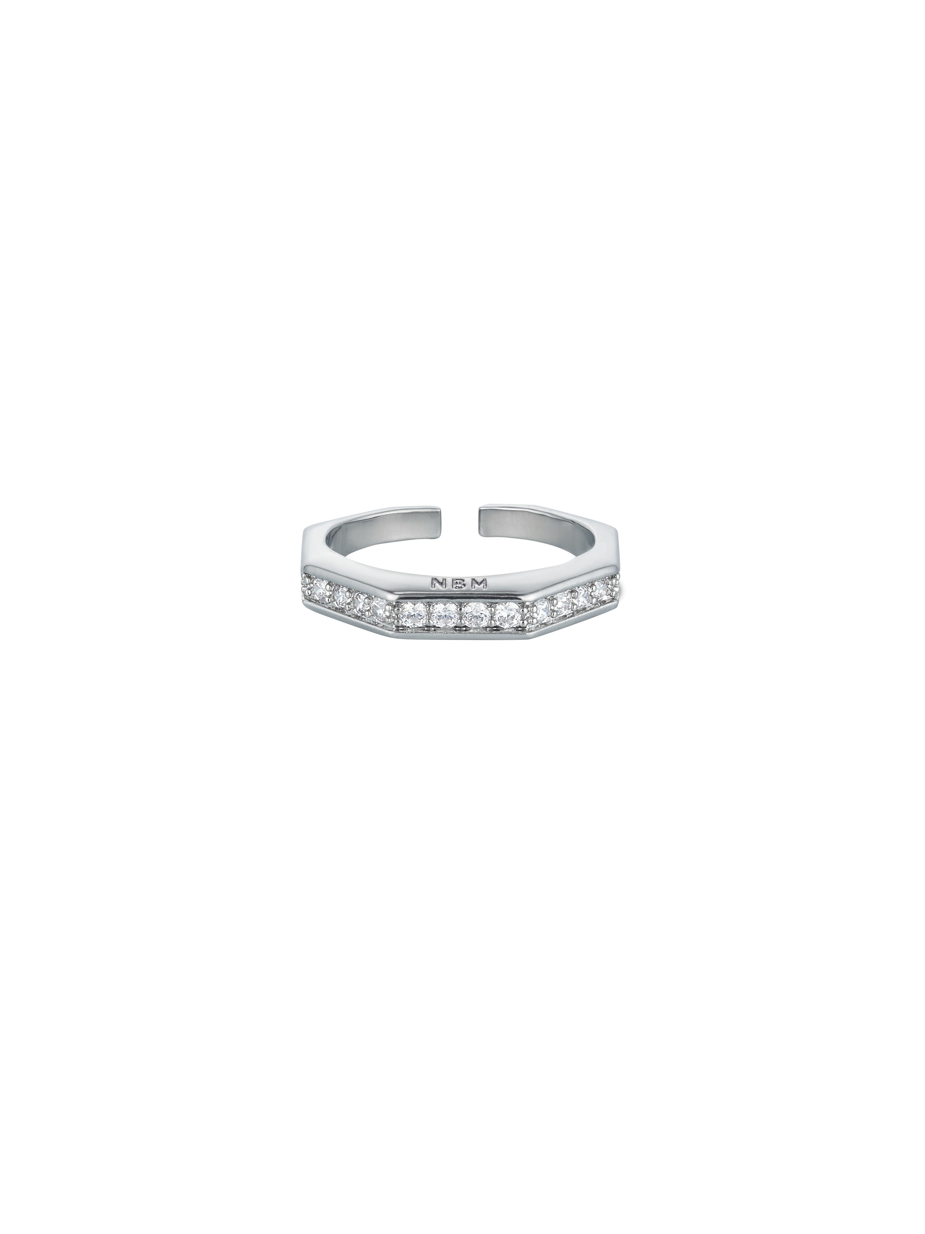 Gradient Zircon Ring（Crystal Clear）