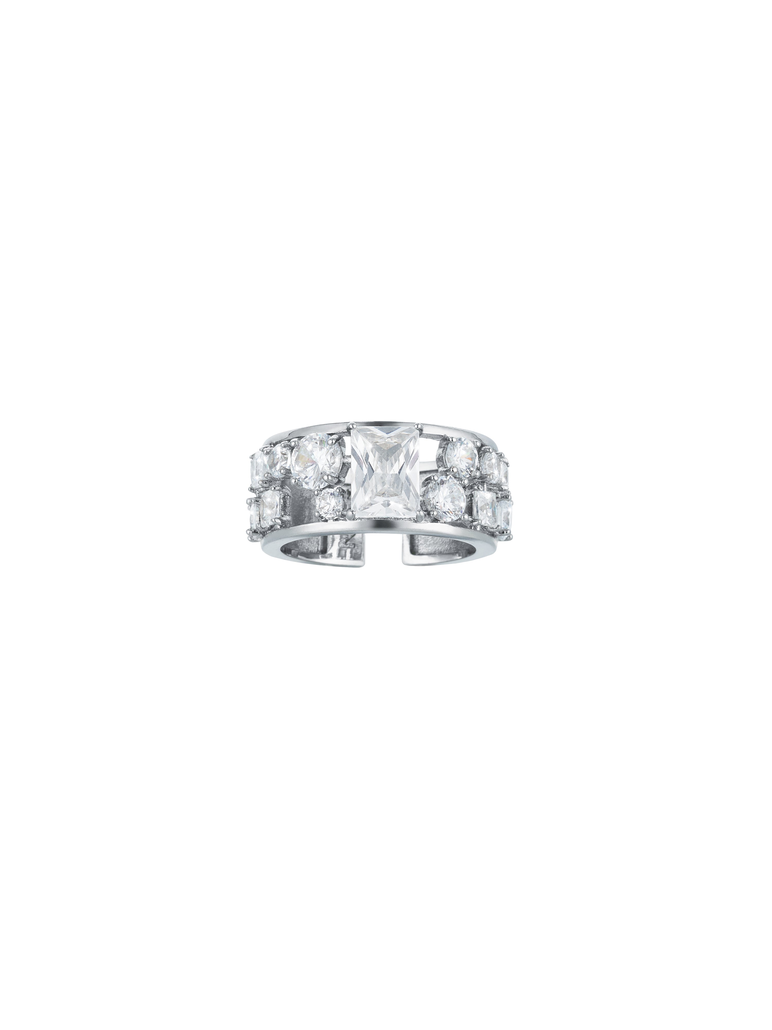 Scattered Zircon Ring（Crystal Clear）