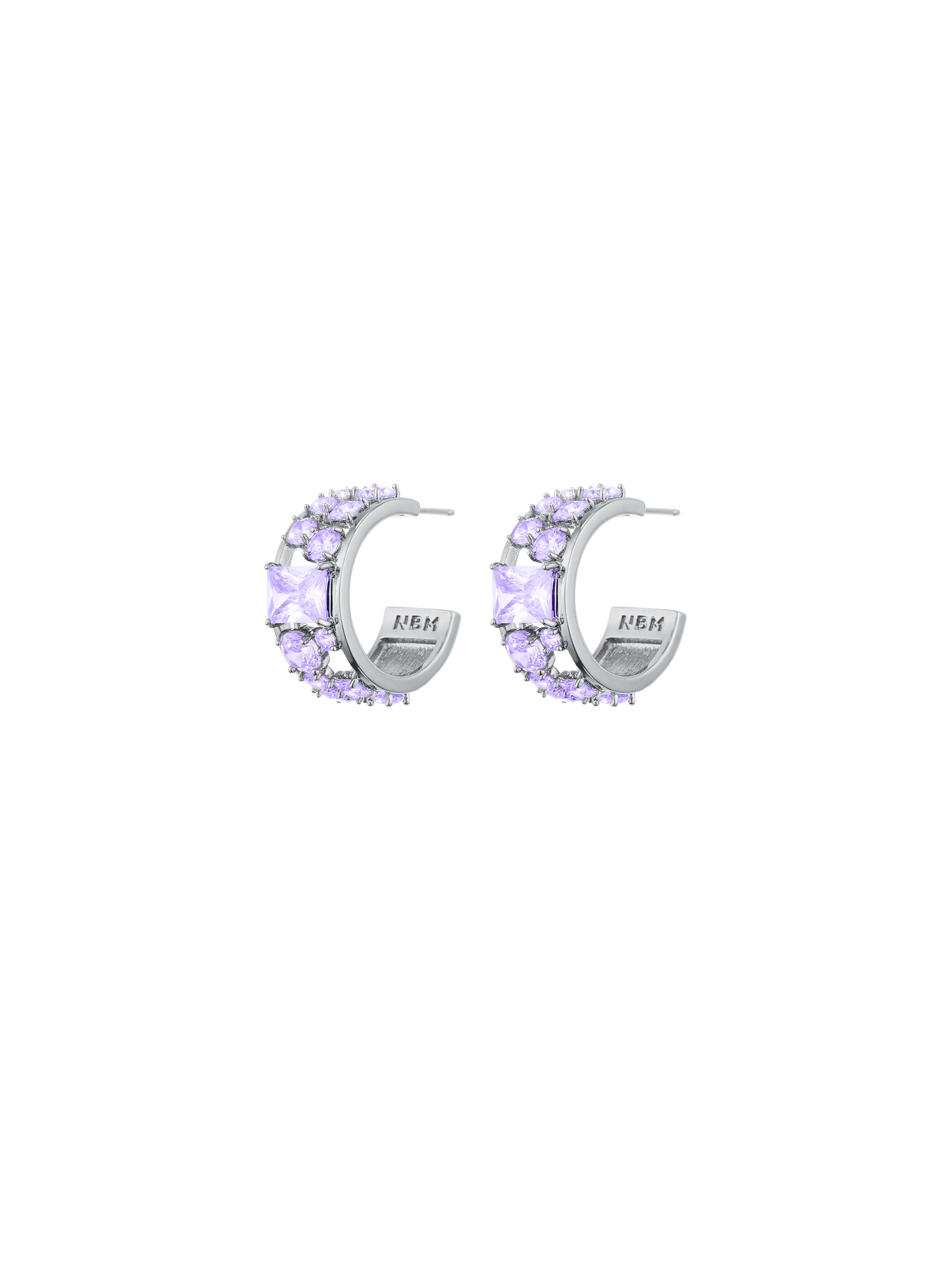 Scattered Zircon Earrings（Very Peri）