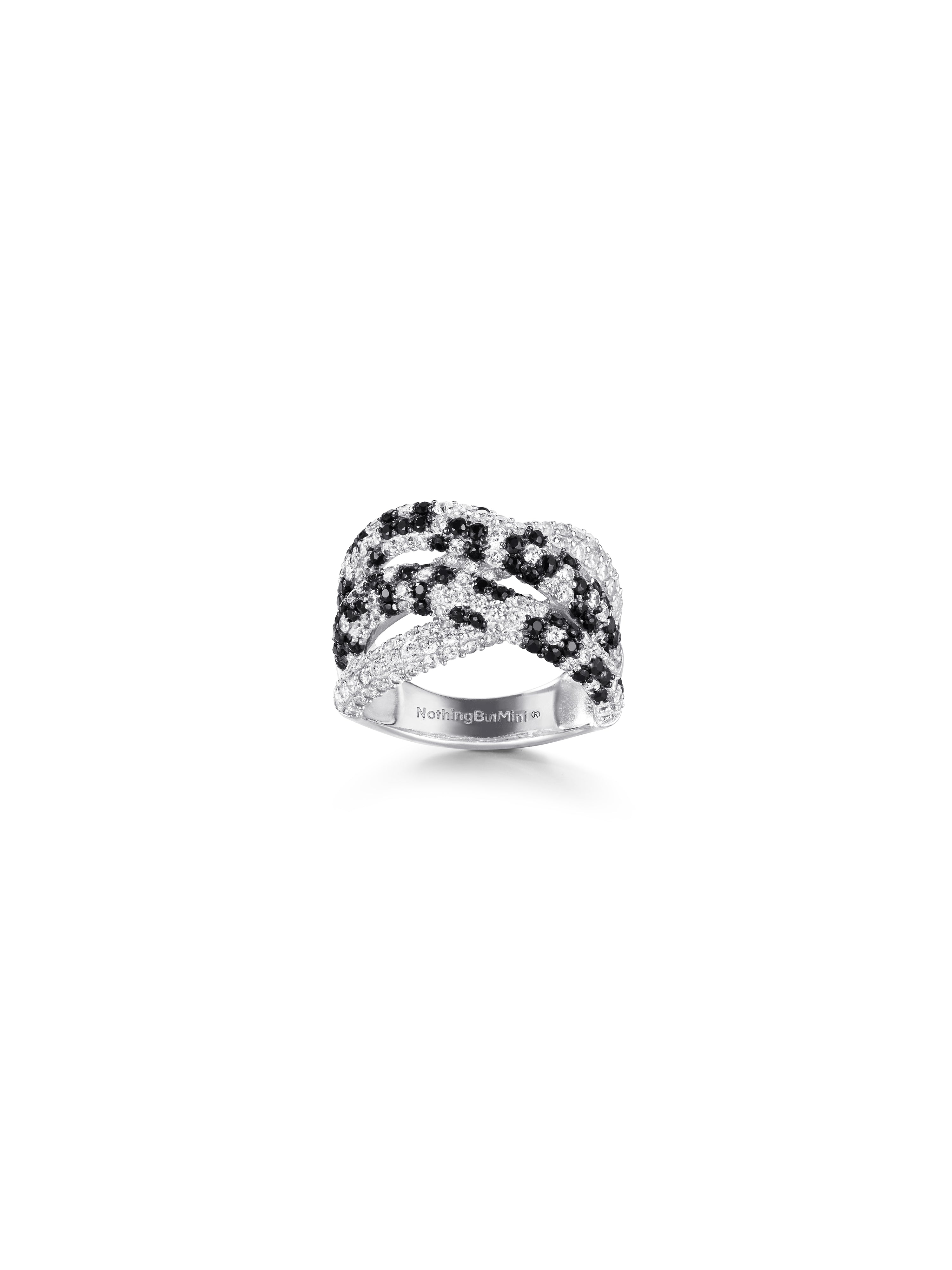 Snake Pattern Starry Sky Ring- Year of the Snake Limited Edition（white）