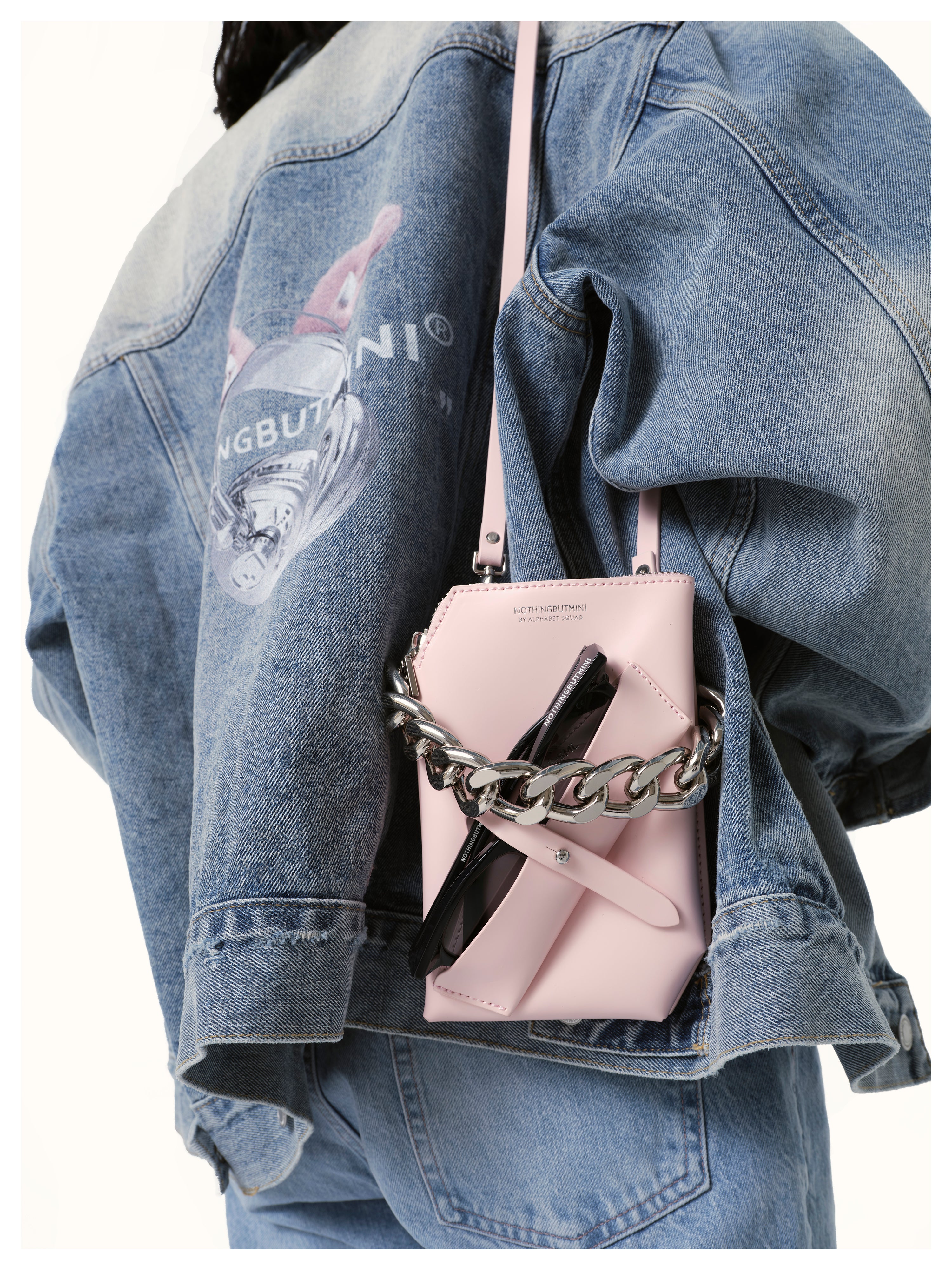 1218 NBM Sun Glasses Bag（Pink)