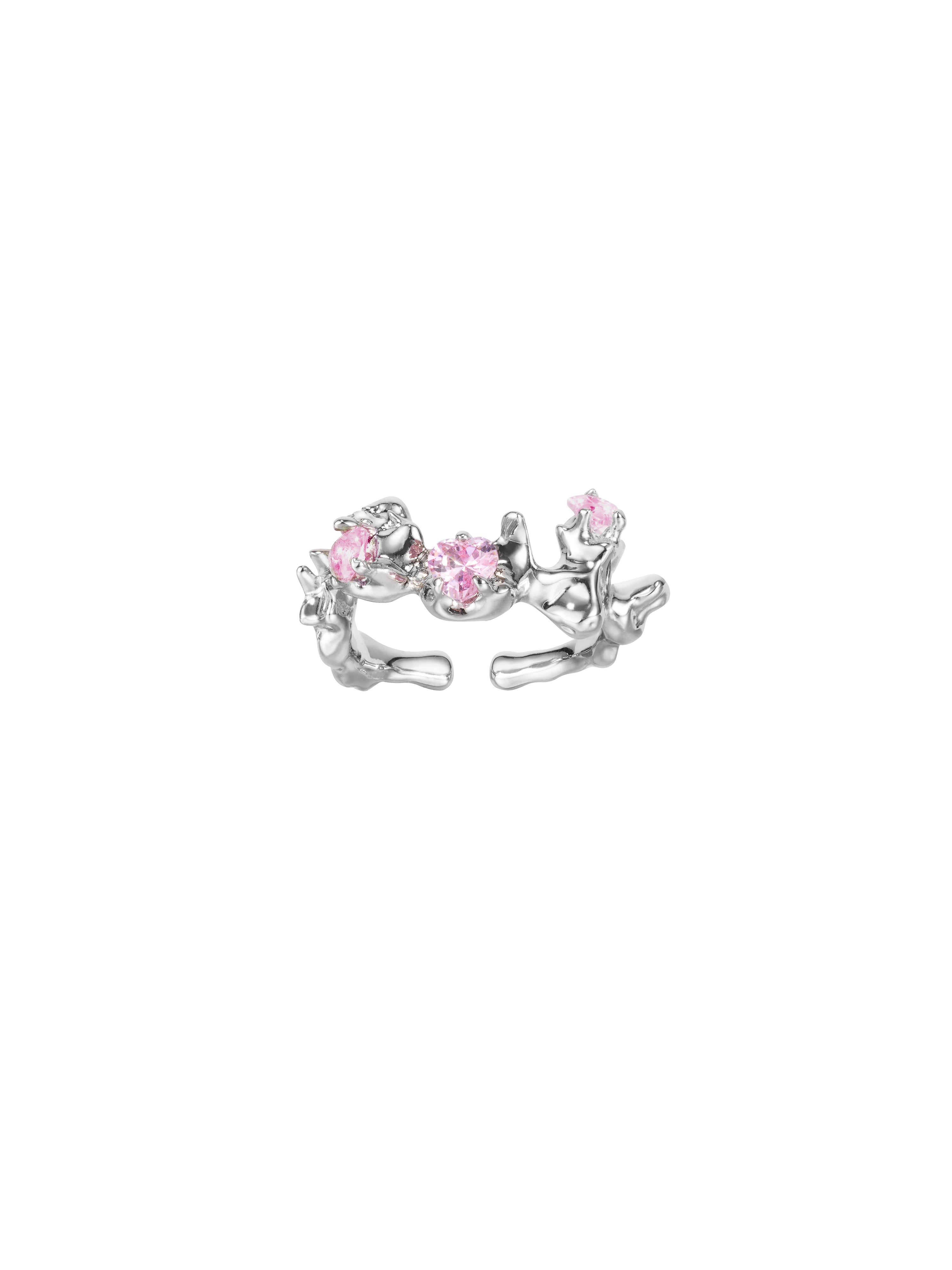 NBM 2024 Zircon Lava Ring（Crystal Pink）