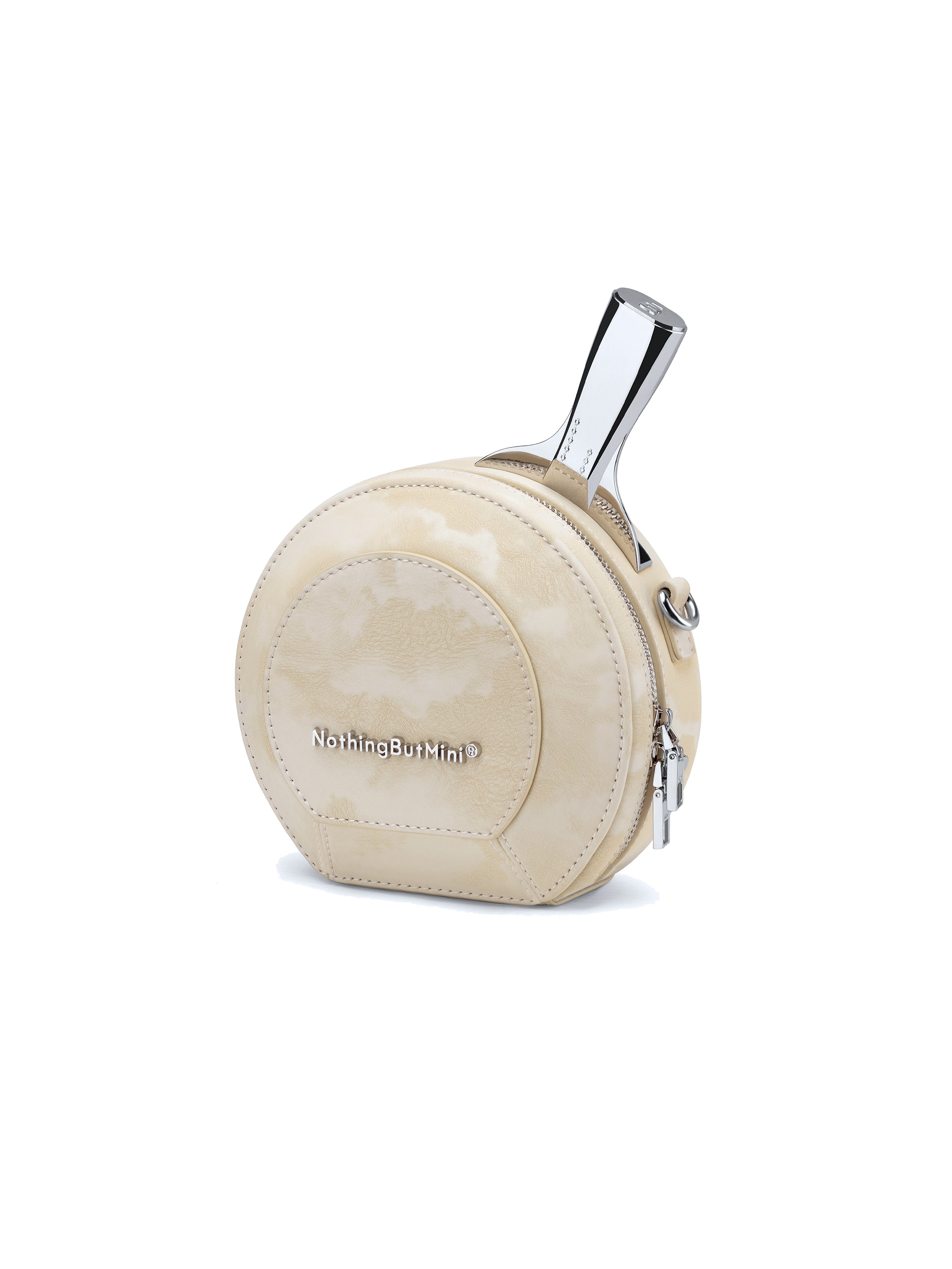 sobershy×nothingbutmini mini racket bag(Desert White）