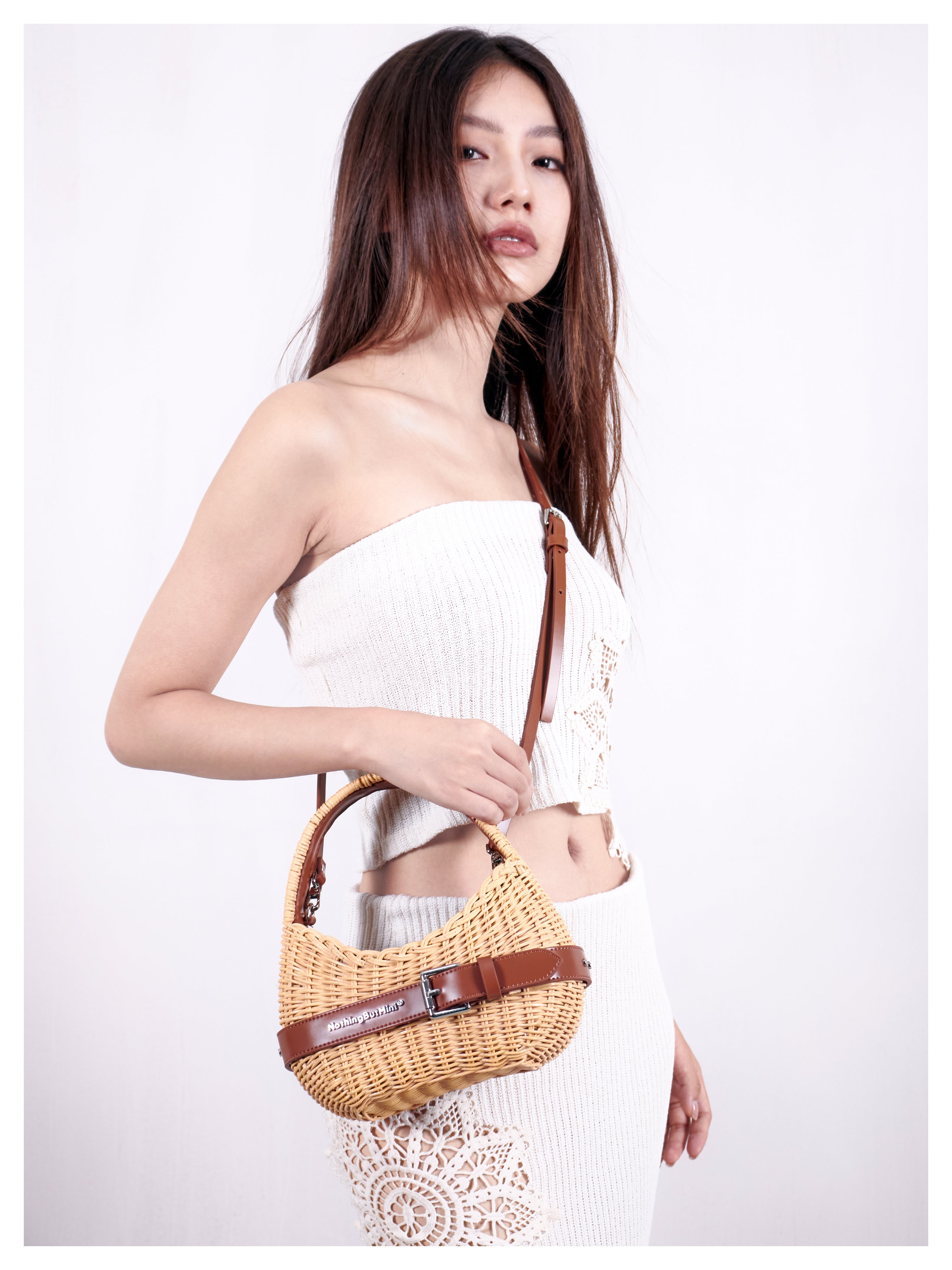 sobershy×nothingbutmini vine weaving package（Brown）