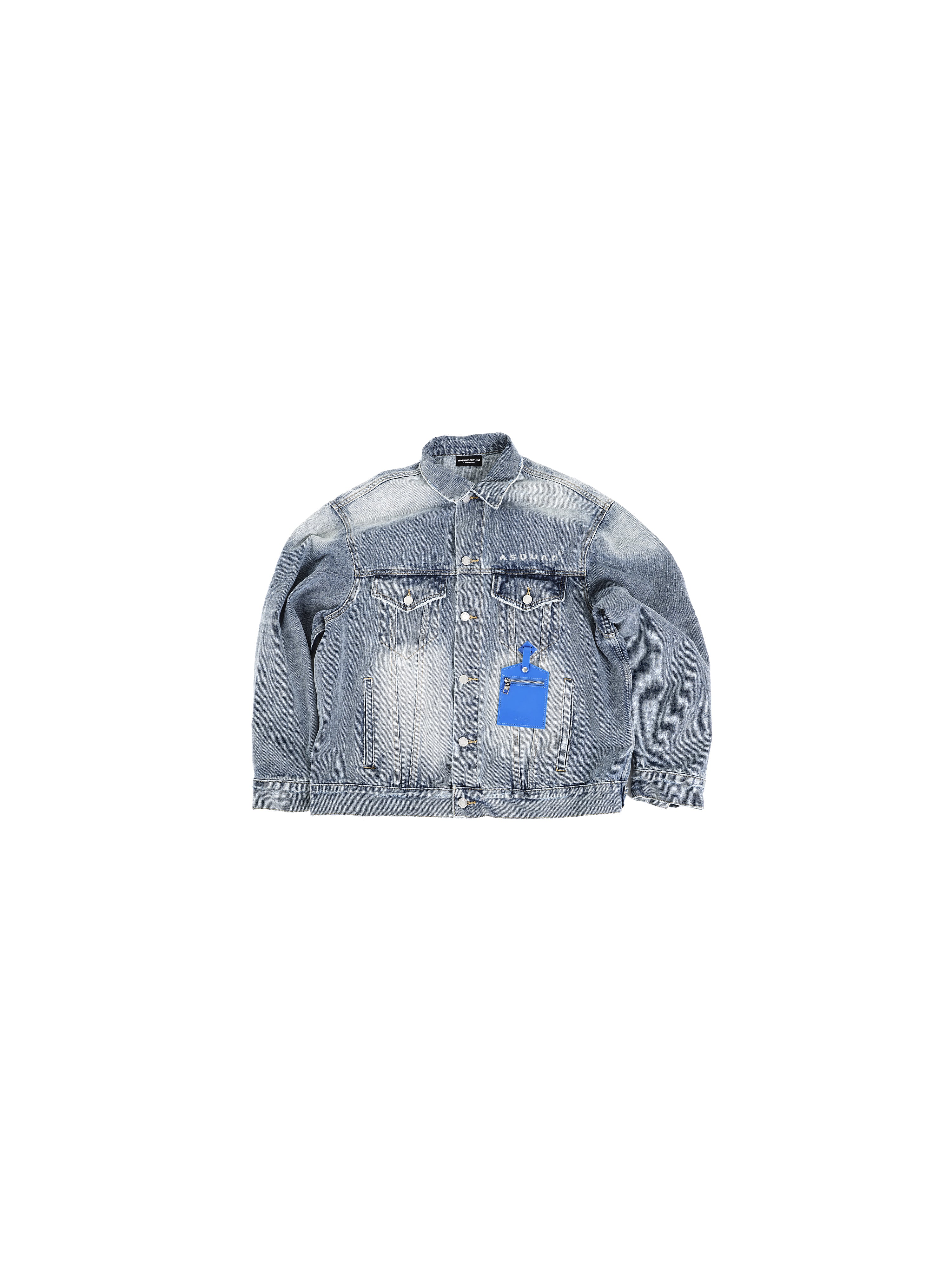 ASQUAD®xNBM earphone bag+Daniel （Blue)